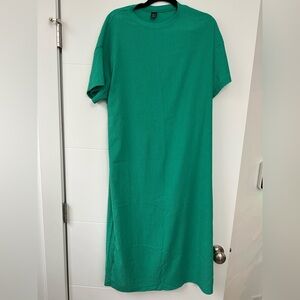 SHEIN Green Maxi Dress